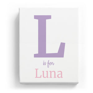 L is for Luna - Classic