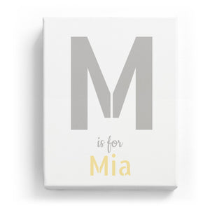 M is for Mia - Stylistic