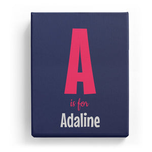 A is for Adaline - Cartoony