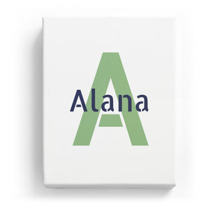 Alana Overlaid on A - Stylistic