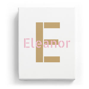 Eleanor Overlaid on E - Stylistic
