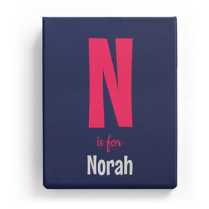 N is for Norah - Cartoony