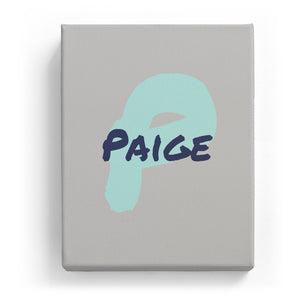 Paige Overlaid on P - Artistic