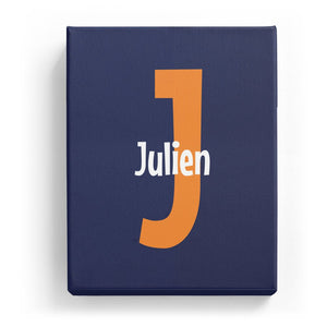 Julien Overlaid on J - Cartoony