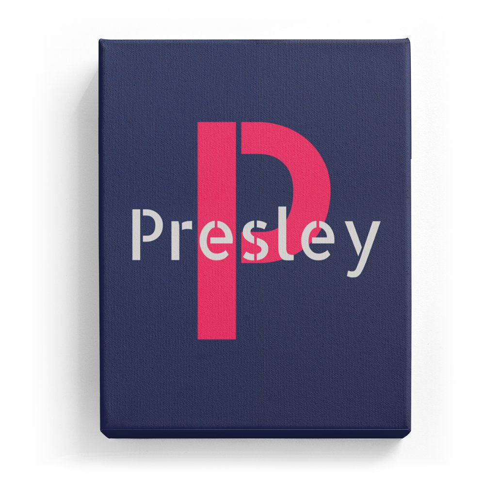 Presley's Personalized Canvas Art