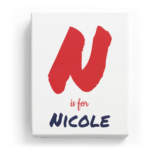 N is for Nicole - Artistic