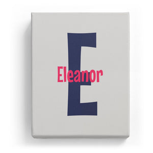 Eleanor Overlaid on E - Cartoony