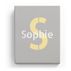 Sophie Overlaid on S - Stylistic