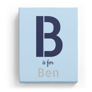 B is for Ben - Stylistic