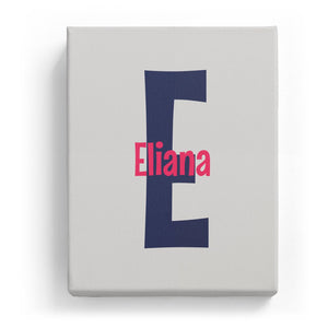 Eliana Overlaid on E - Cartoony