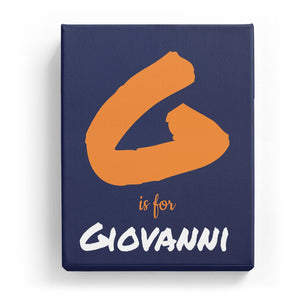 G is for Giovanni - Artistic