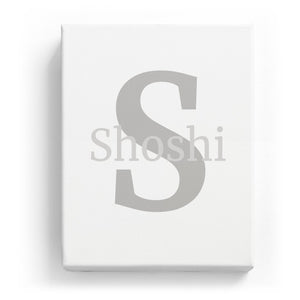 Shoshi Overlaid on S - Classic
