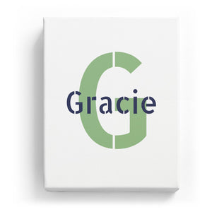 Gracie Overlaid on G - Stylistic