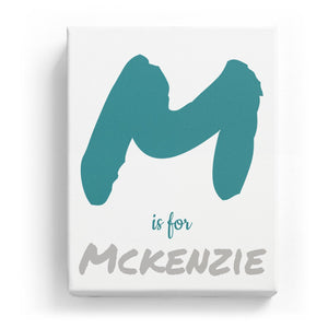 M is for Mckenzie - Artistic