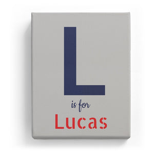 L is for Lucas - Stylistic