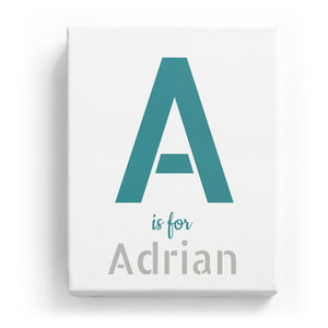 A is for Adrian - Stylistic