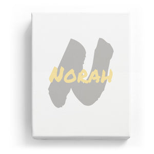 Norah Overlaid on N - Artistic