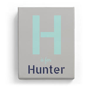 H is for Hunter - Stylistic