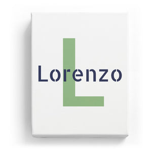 Lorenzo Overlaid on L - Stylistic