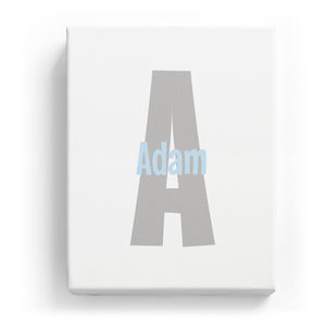 Adam Overlaid on A - Cartoony