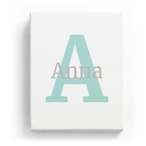 Anna Overlaid on A - Classic