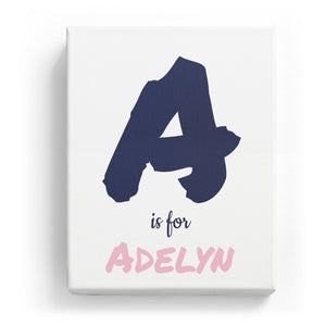 A is for Adelyn - Artistic