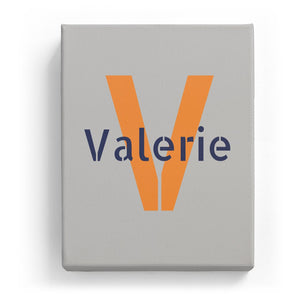 Valerie Overlaid on V - Stylistic