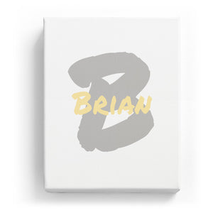 Brian Overlaid on B - Artistic