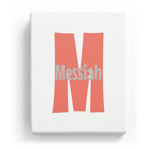 Messiah Overlaid on M - Cartoony