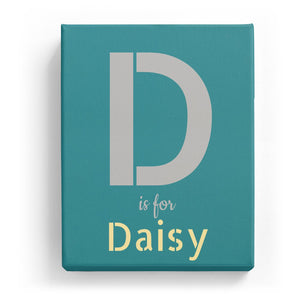D is for Daisy - Stylistic