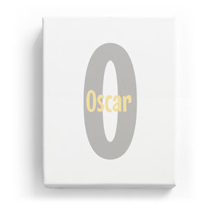 Oscar Overlaid on O - Cartoony