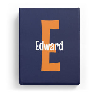 Edward Overlaid on E - Cartoony