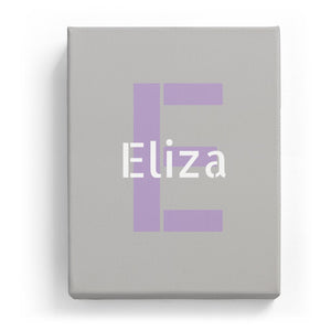Eliza Overlaid on E - Stylistic