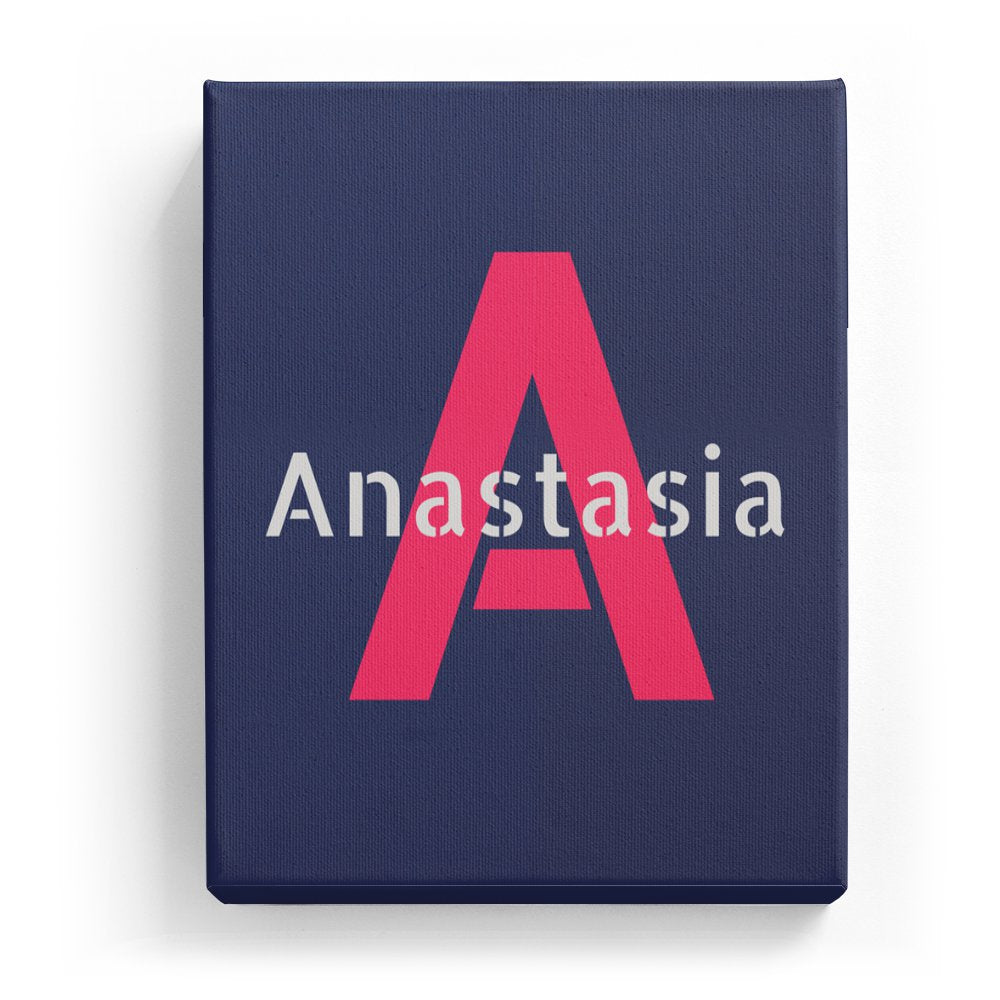 Anastasia's Personalized Canvas Art