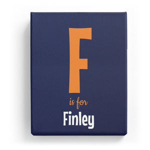 F is for Finley - Cartoony