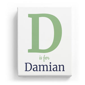 D is for Damian - Classic