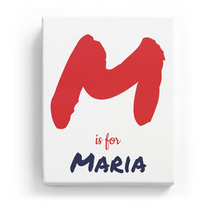 M is for Maria - Artistic
