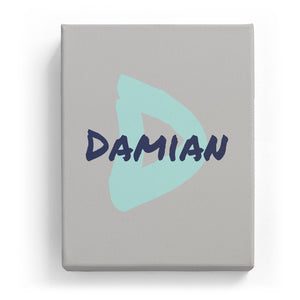 Damian Overlaid on D - Artistic
