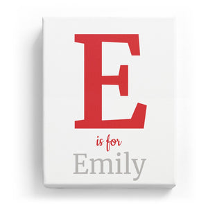 E is for Emily - Classic