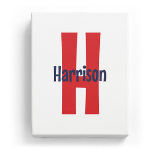 Harrison Overlaid on H - Cartoony