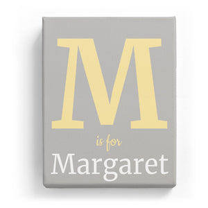 M is for Margaret - Classic