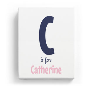 C is for Catherine - Cartoony