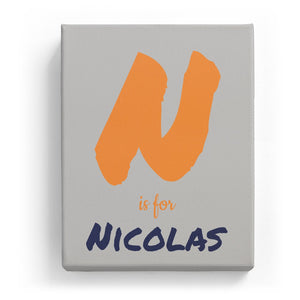 N is for Nicolas - Artistic