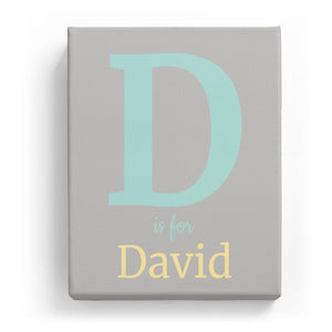 D is for David - Classic