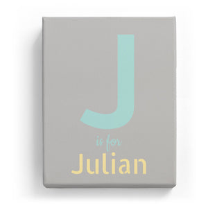 J is for Julian - Stylistic