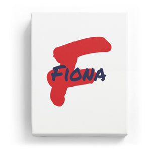 Fiona Overlaid on F - Artistic