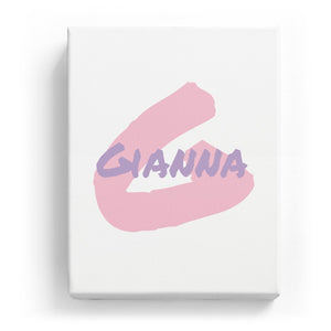 Gianna Overlaid on G - Artistic