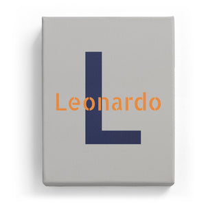 Leonardo Overlaid on L - Stylistic