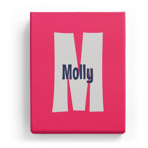 Molly Overlaid on M - Cartoony