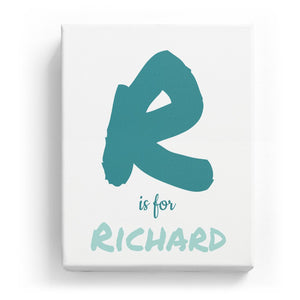 R is for Richard - Artistic